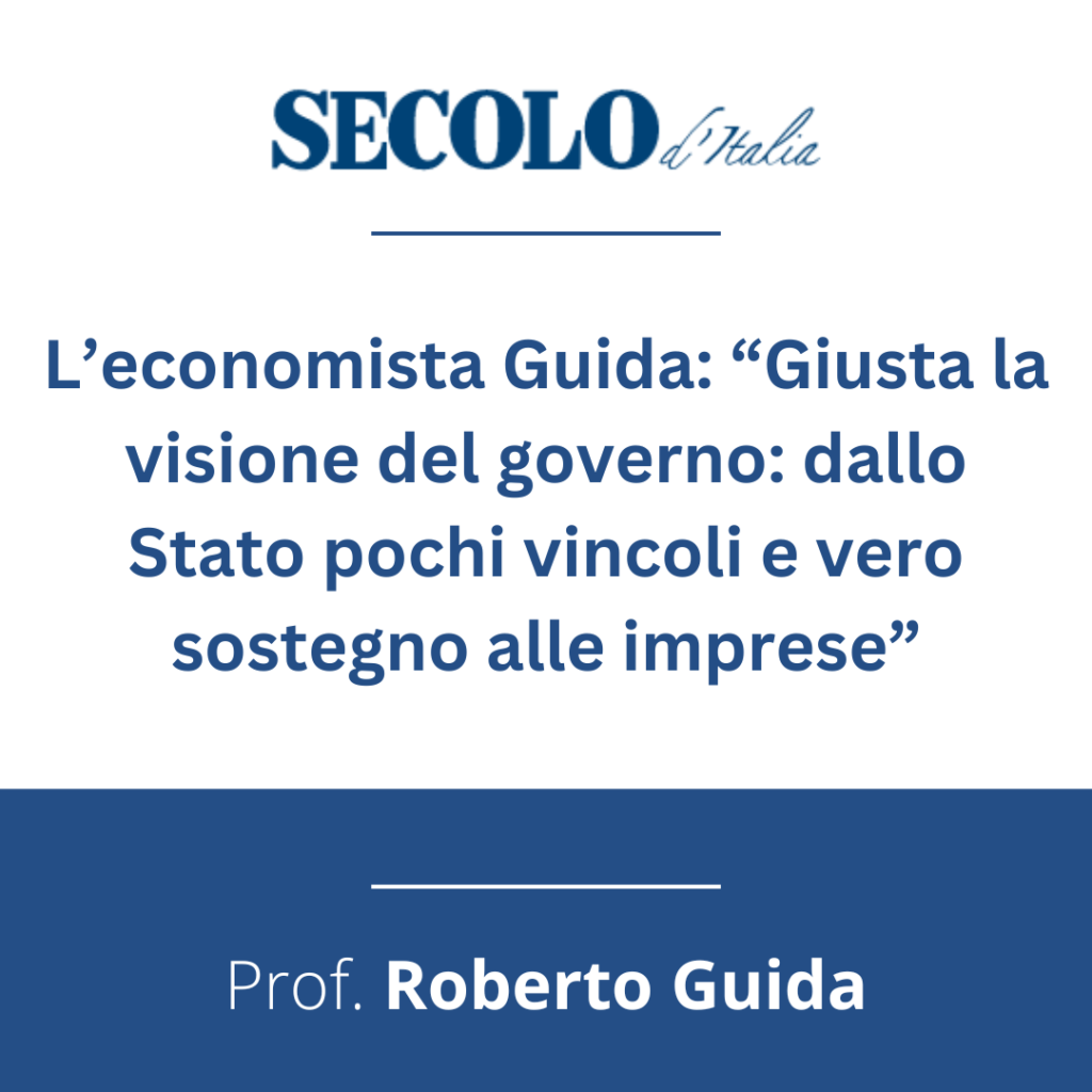 Articolo pubblicato sul Secolo d'Italia